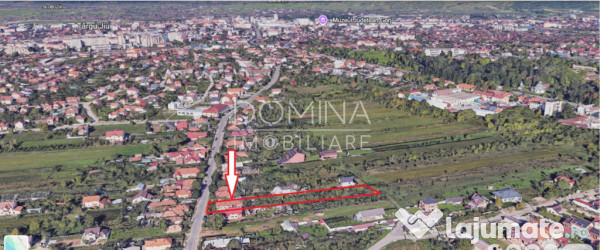 Teren generos și casă - str. Petrești - cartier Primăver 