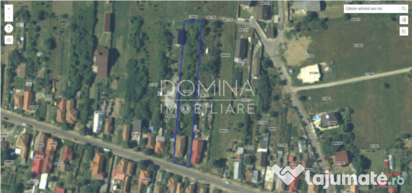 Teren generos și casă - str. Petrești - cartier Primăver 