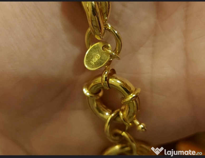 Lanturi hiphop rapp USA placate aur 14kb foarte groase 