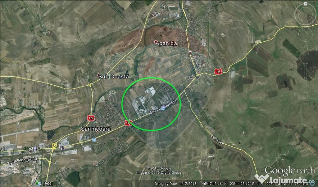 De vanzare teren industrial cu PUZ aprobat 