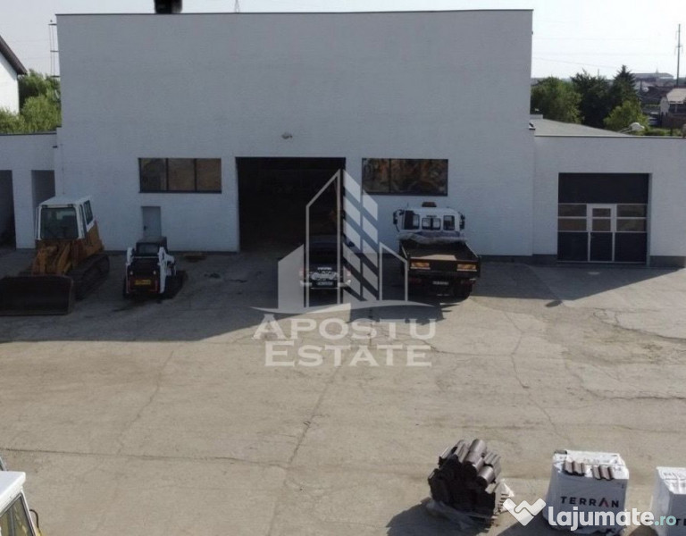 De inchiriat hala industriala ideala pentru service auto ... 