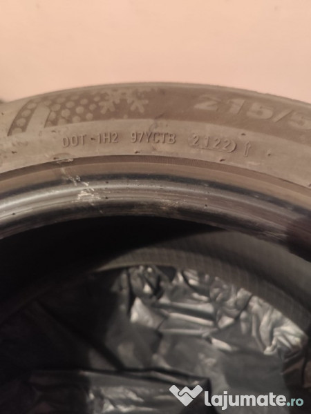 4 Anvelope SUV, 215 55 r18, iarnă, Kumho, made in Korea 