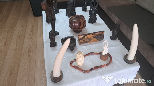 Arta AFRICANA, Statuete, Fildes