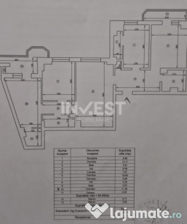 APARTAMENT DE VANZARE-4 CAMERE-ZONA ZIMBRU 
