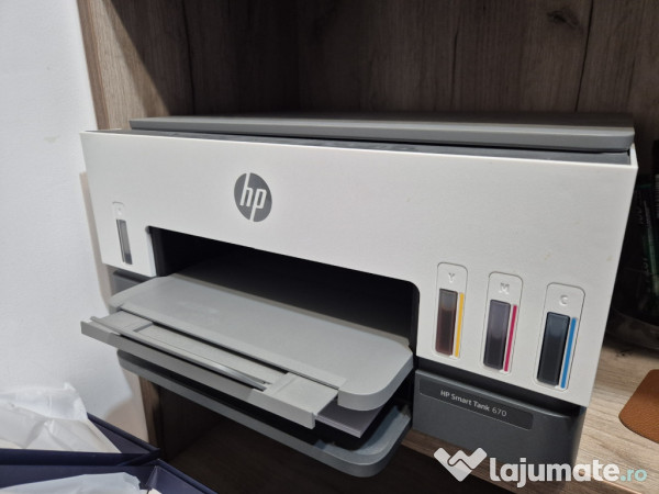 Imprimanta HP TanK 670, second hand