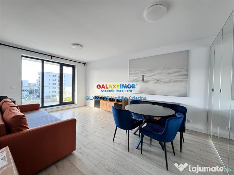 Apartament 2 camere mobilat utilat Baneasa constructie 2024