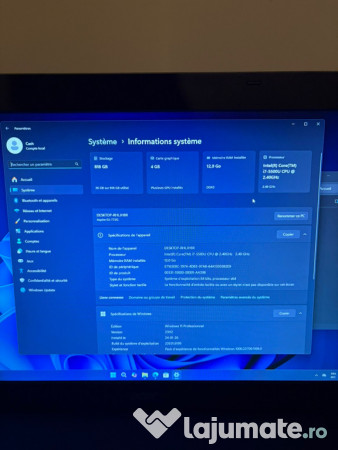 Laptop acer intel i7 12Gb 1Terra spatiu. Win 11 pro 