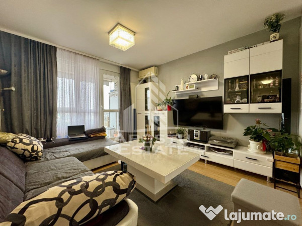 Apartament cu 3 camere, 2 bai, zona Lipovei