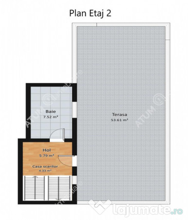 Casa 4 camere 3 bai terasa si teren 250 mp zona Octavian Gog 