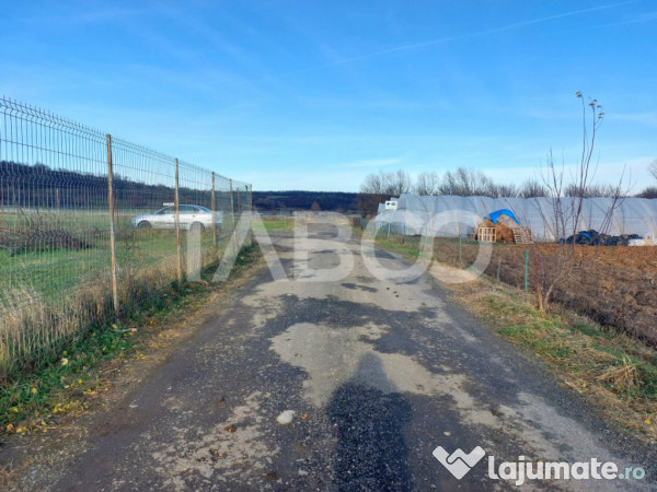 Teren intravilan 1687 mp pentru cabana zona de gradini Cisna