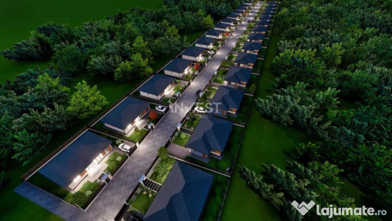 Casa individuala, 4 camere, 2 bai, Valea Ursului-Vorovesti