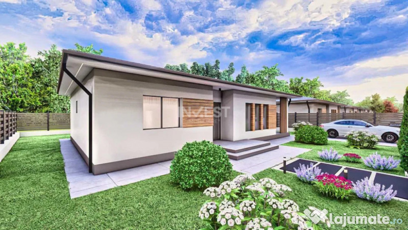 Casa individuala, 4 camere, 2 bai, Valea Ursului-Vorovesti