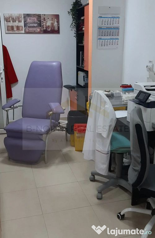 Spațiu cabinet în Clinica Ioana – Utilități incluse 