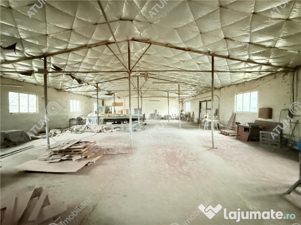 Hala industriala 1175 mp utili si birouri de in Cisnadie 