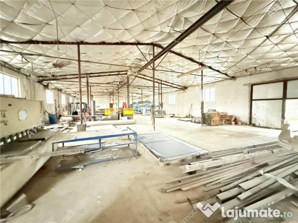 Hala industriala 1175 mp utili si birouri de in Cisnadie 