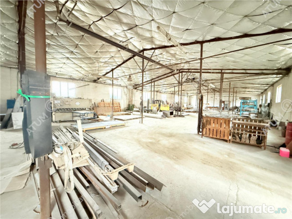 Hala industriala 1175 mp utili si birouri de in Cisnadie 