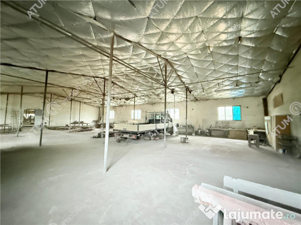Hala industriala 1175 mp utili si birouri de in Cisnadie 