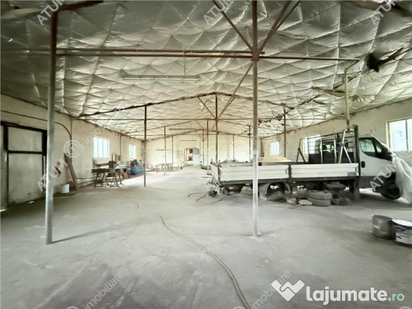 Hala industriala 1175 mp utili si birouri de in Cisnadie 