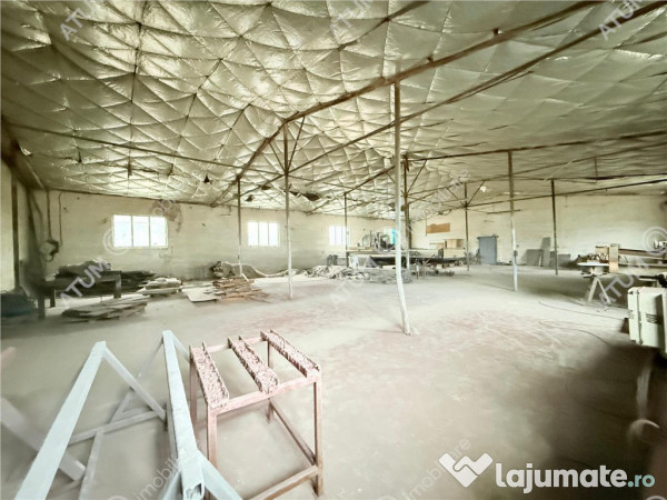 Hala industriala 1175 mp utili si birouri de in Cisnadie 