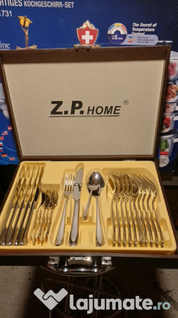 Set vase ZPT,incluiv Set cutite si Set tacâmuri (6 persoane) 