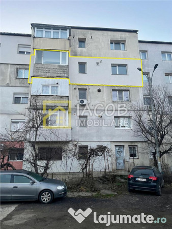 Apartament decomandat, 2 camere, etaj 3, str. Milcov , Bacau