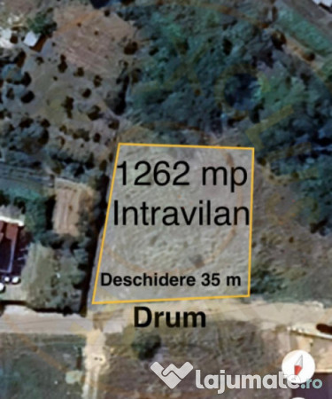 Teren 1262 m2 intravilan sau parcelat Smeura Stoenari Arges 