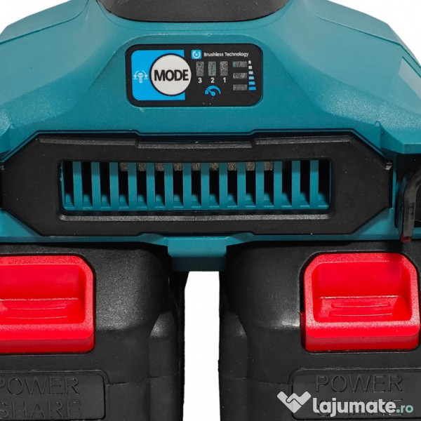 Polizor unghiular cu2 acumulatori, Disc 230 mm, 128V, 10 Ah