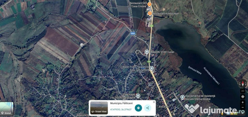 Teren extravilan 10,791mp Falticeni / Strada DJ209A, Opri... 