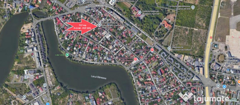 Teren 717mp Baneasa - Dobrogeanu Gherea - Soseaua Sisesti