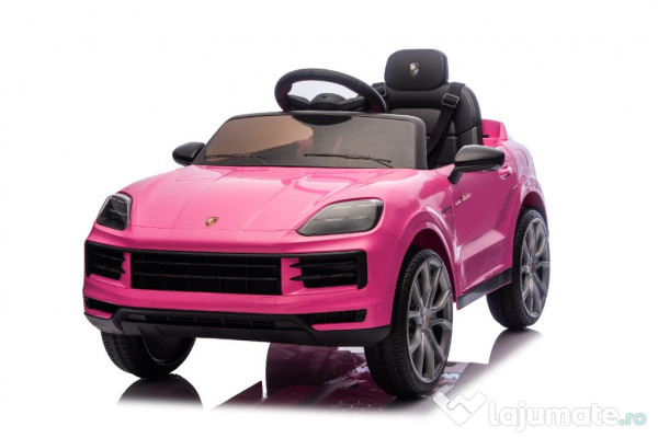 Masinuta electrica Porsche Cayenne 2x35W 12V scaun tapitat