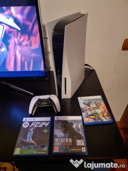 Ps5 cu disc 1Tb Stare impecabilă 