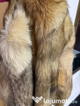 Blană vulpe M, fără defecte