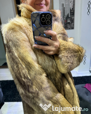 Blană vulpe M, fără defecte