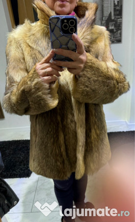 Blană vulpe M, fără defecte