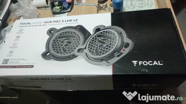 Boxe Focal INSIDE Mercedes-Benz C-Class 1 mare + 4mici (fără fire)