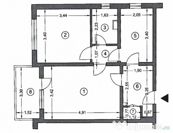Apartament ultracentral 2 camere Ploiesti - fara risc seismic!