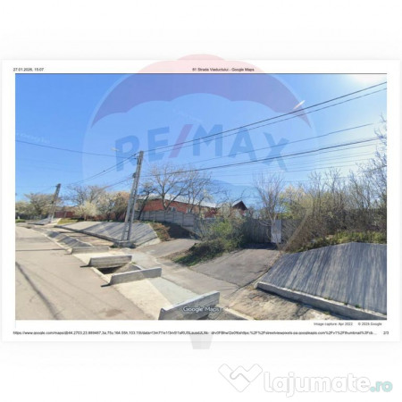 Teren 1,895mp Carcea / Strada Viaductului 