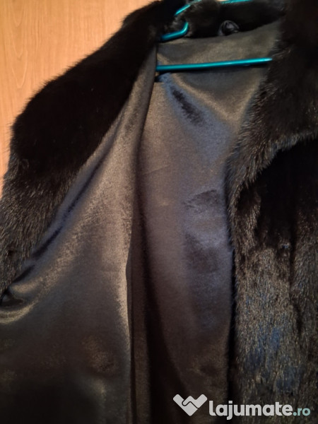 Haina de blana naturala de nurca 