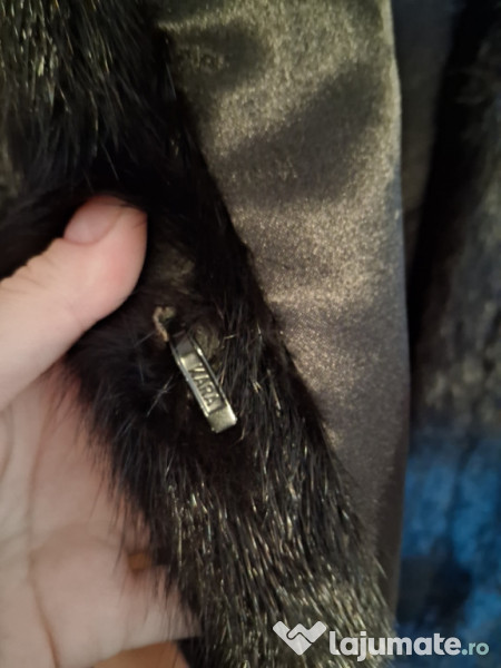 Haina de blana naturala de nurca 