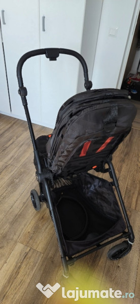 Carut/carucior Cybex Melio Street Real Black cu landou 