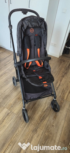 Carut/carucior Cybex Melio Street Real Black cu landou 