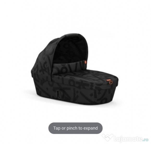 Carut/carucior Cybex Melio Street Real Black cu landou 