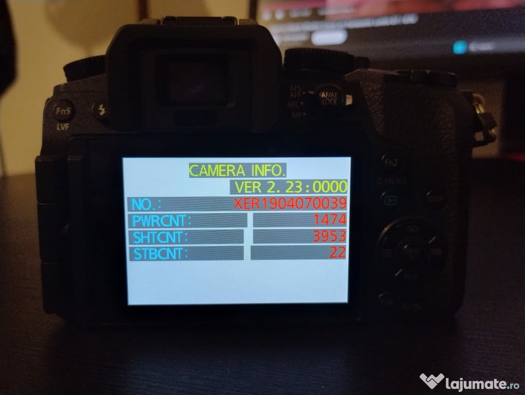 Panasonic Lumix G7 (3950 cadre) + 25mm f/1.7 + 14-42mm + Accesorii 