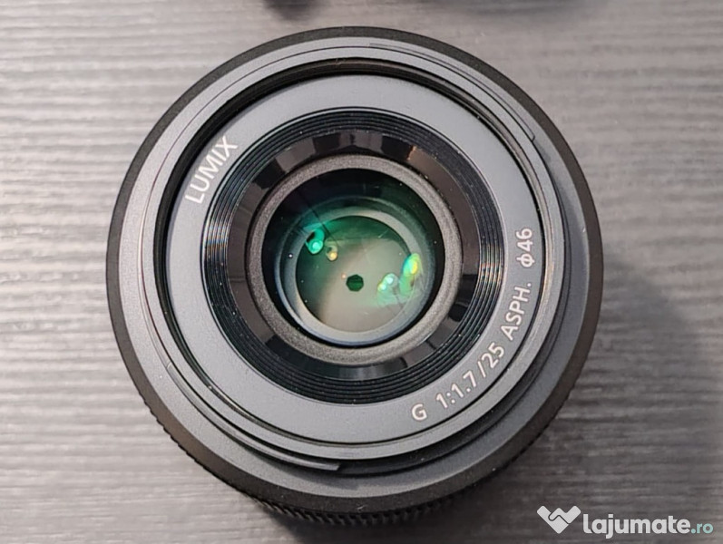 Panasonic Lumix G7 (3950 cadre) + 25mm f/1.7 + 14-42mm + Accesorii 