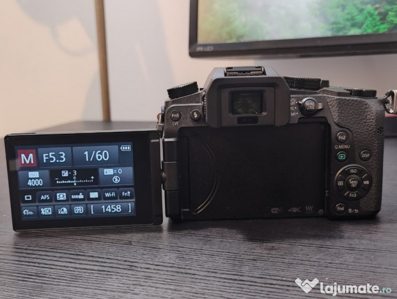 Panasonic Lumix G7 (3950 cadre) + 25mm f/1.7 + 14-42mm + Accesorii 