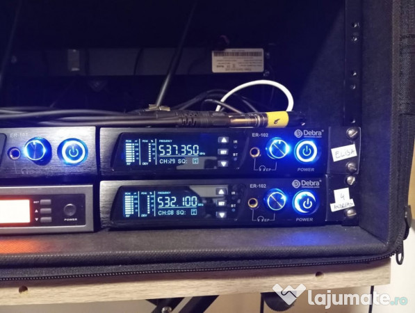 Sistem monitorizare In-ear Debra UHF si BT 5.0