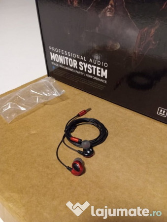 Sistem monitorizare In-ear Debra UHF si BT 5.0