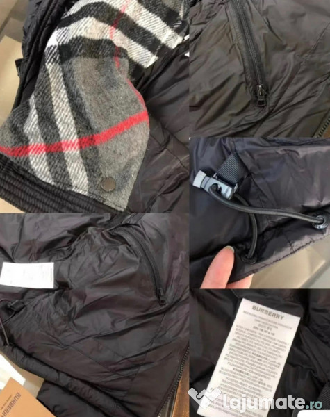 Geaca Burberry Puffer Nou! L