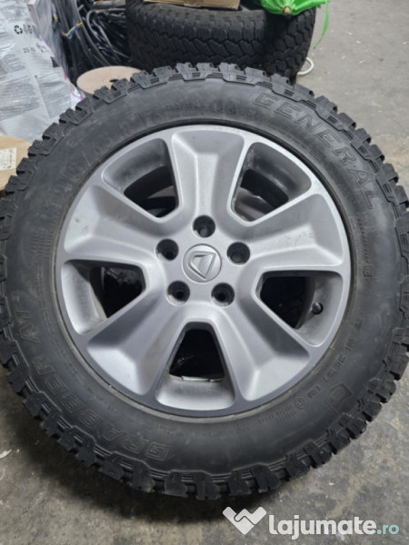 Jante Duster echipate cu General Tire Grabber AT3 215/65 R16 103/100S 