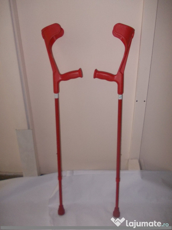 Carje antebrat reglabile, dizabilitati handicap, batran,carja ALUMINIU